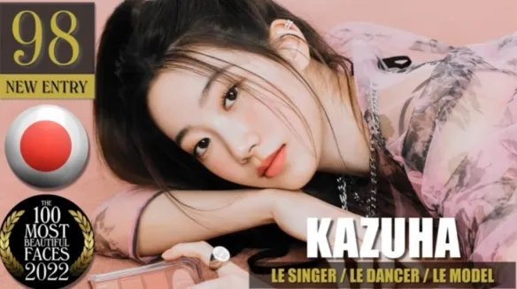 2022年全球最美面孔TOP100出炉！