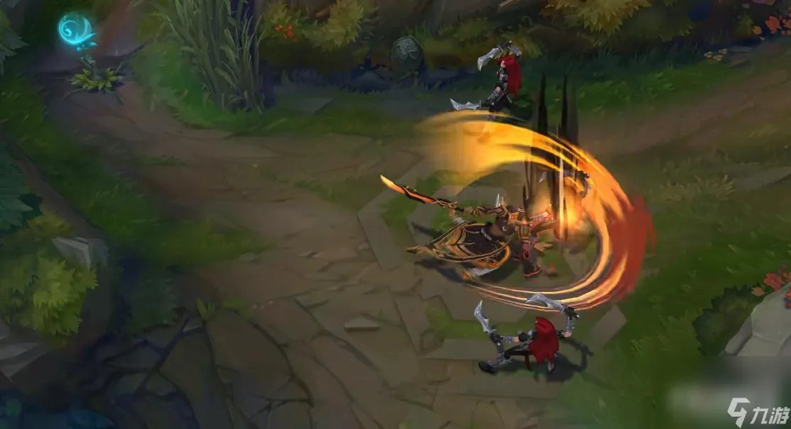 《英雄联盟》墨之影武者剑圣皮肤特效一览