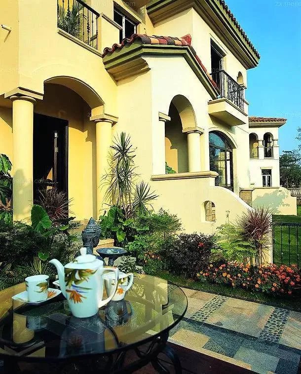 20款入户花园装修效果图,推门即见的风景