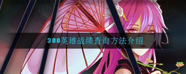 300英雄战绩查询