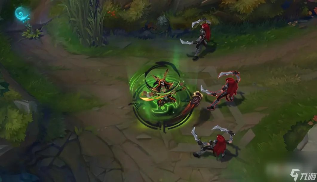 《英雄联盟》墨之影武者剑圣皮肤特效一览