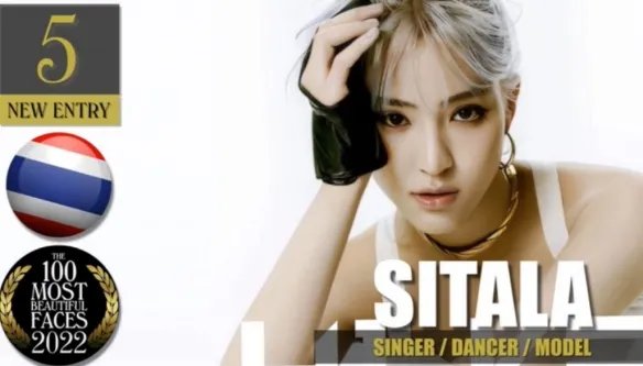 2022年全球最美面孔TOP100出炉！