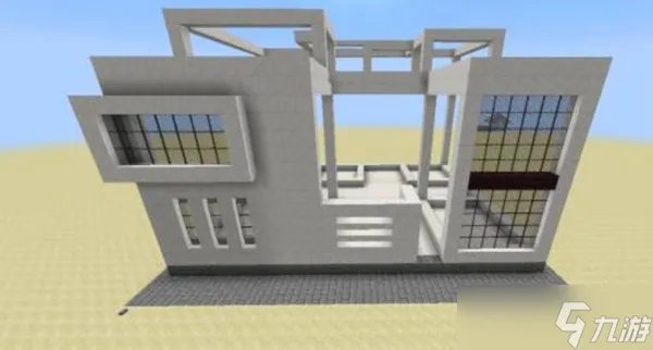 我的世界别墅设计图教程
