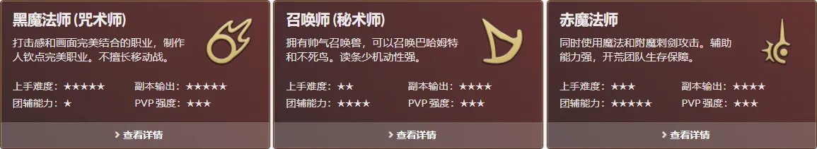 ff14职业介绍图2023