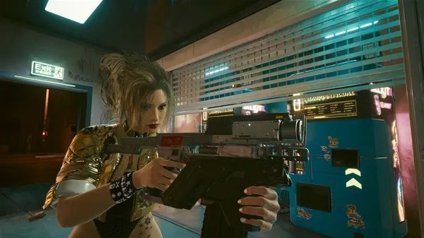 《赛博朋克2077》金发美女捏脸数据分享