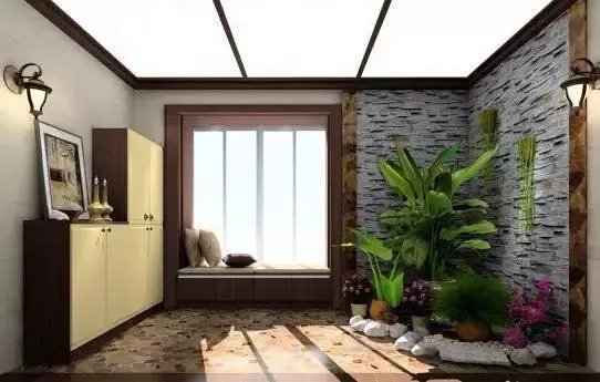 20款入户花园装修效果图,推门即见的风景