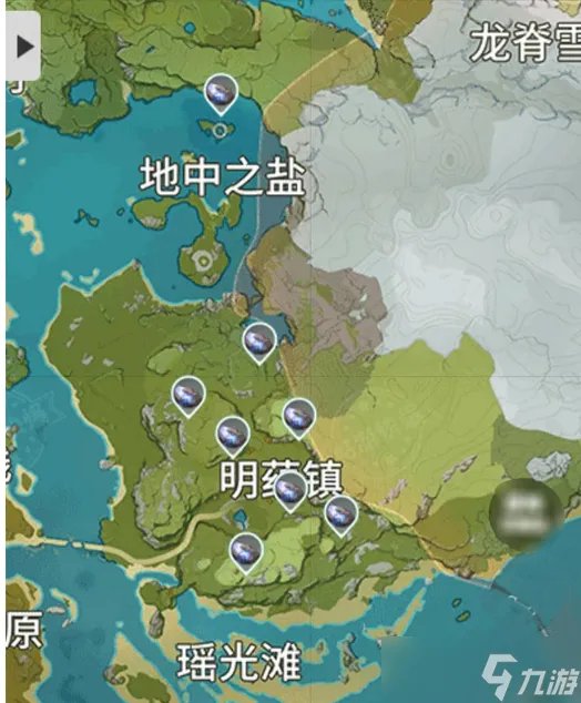 原神夜泊石在哪-夜泊石采集地点及分布图