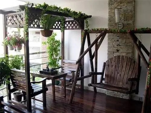 20款入户花园装修效果图,推门即见的风景