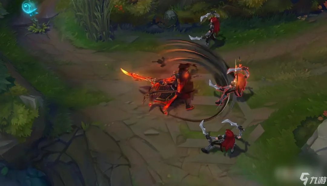 《英雄联盟》墨之影武者剑圣皮肤特效一览