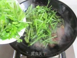 芹菜炒肉丝