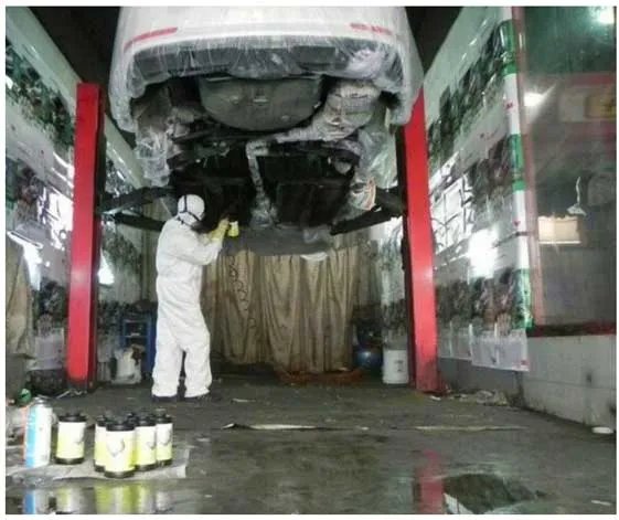 汽车底盘装甲怎么做的 汽车底盘装甲详细施工步骤教程（图）