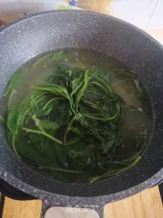 陈醋菠菜花生米