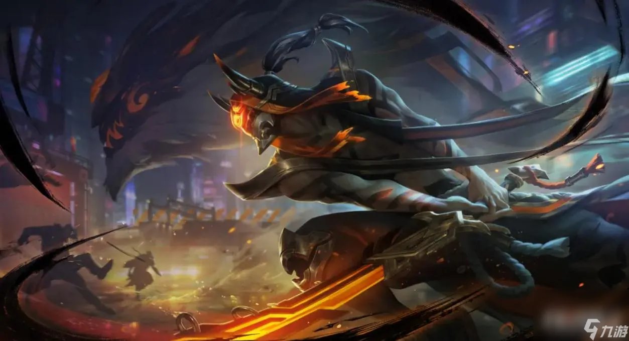 《英雄联盟》墨之影武者剑圣皮肤特效一览