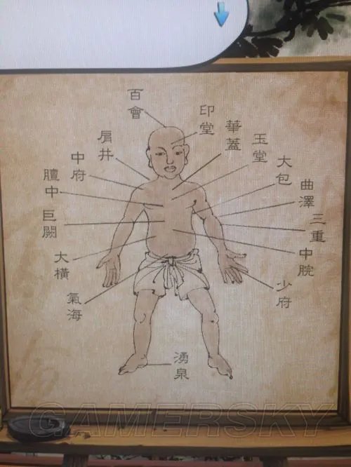 《侠客风云传》穴位效果及位置大全 穴位位置在哪