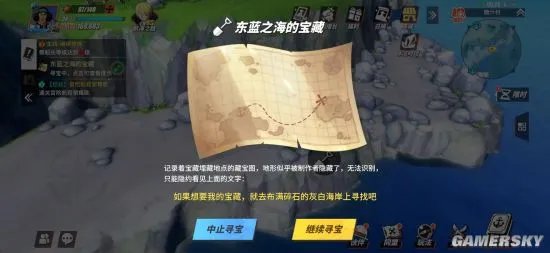 航海王热血航线藏宝图位置大全 各地图藏宝图宝藏位置