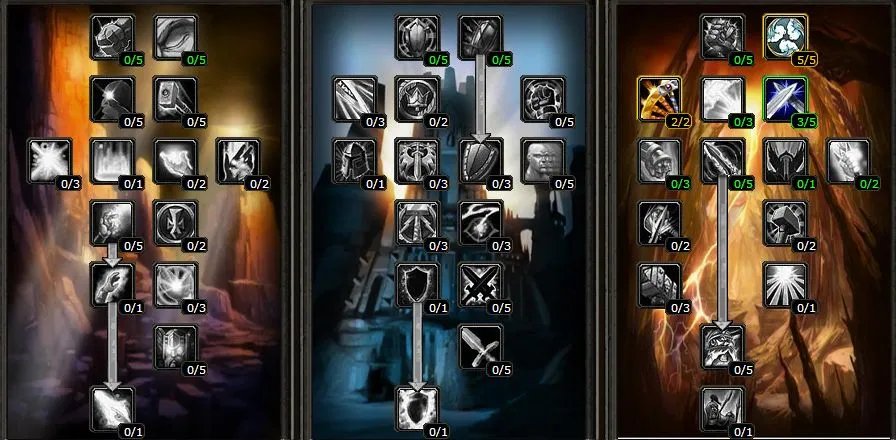 怀旧服圣骑士练级天赋