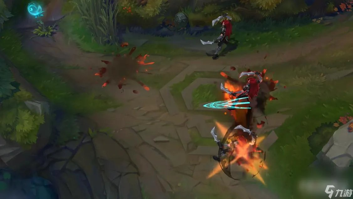 《英雄联盟》墨之影武者剑圣皮肤特效一览