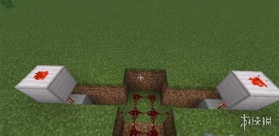 《我的世界》手游自动感应门制作方法