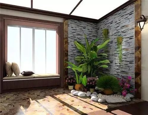 20款入户花园装修效果图,推门即见的风景