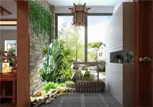 20款入户花园装修效果图,推门即见的风景