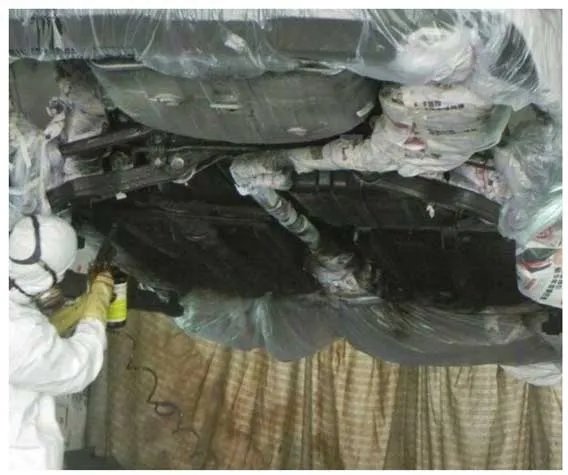 汽车底盘装甲怎么做的 汽车底盘装甲详细施工步骤教程（图）