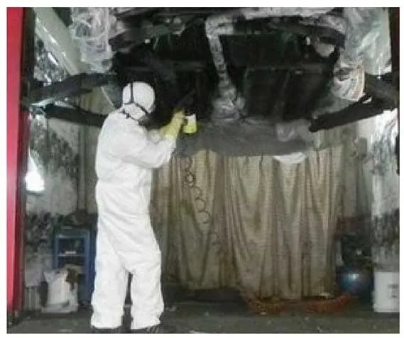 汽车底盘装甲怎么做的 汽车底盘装甲详细施工步骤教程（图）