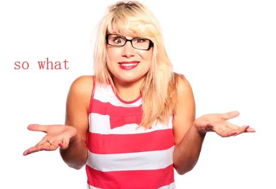 so what是什么意思
