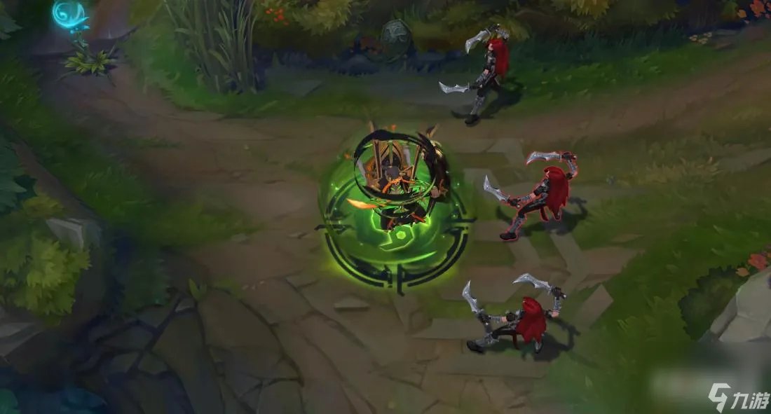 《英雄联盟》墨之影武者剑圣皮肤特效一览