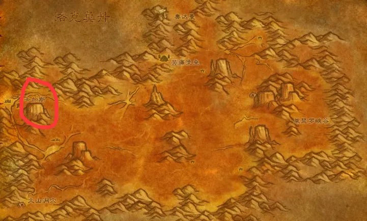 魔兽世界卡加斯在哪