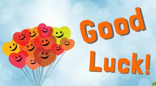 good luck什么意思