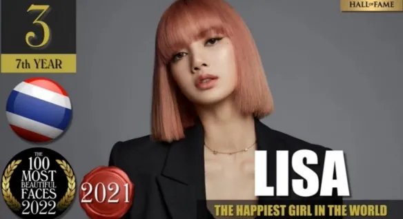 2022年全球最美面孔TOP100出炉！