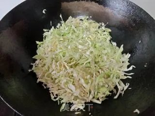 包菜炒鸡蛋
