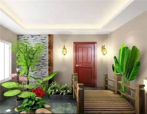 20款入户花园装修效果图,推门即见的风景