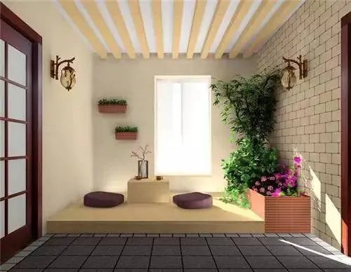 20款入户花园装修效果图,推门即见的风景