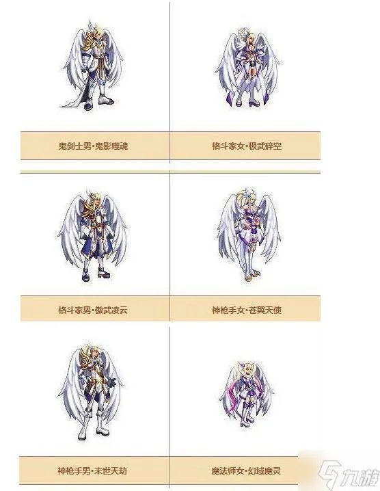 《dnf》天空套1到12套外观一览