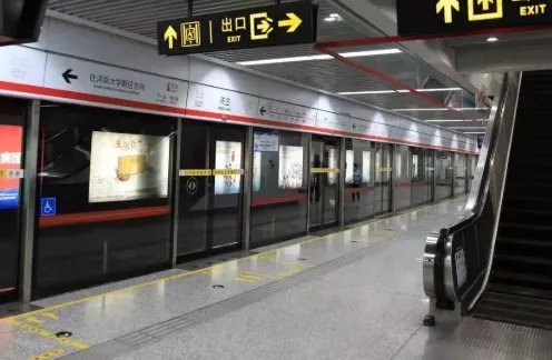 西安地铁一号线路线表