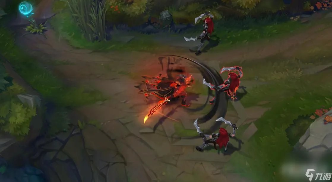 《英雄联盟》墨之影武者剑圣皮肤特效一览