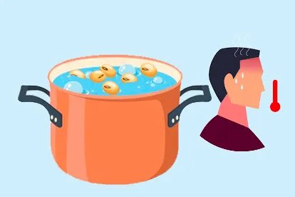 黄豆熬水喝能治发烧吗