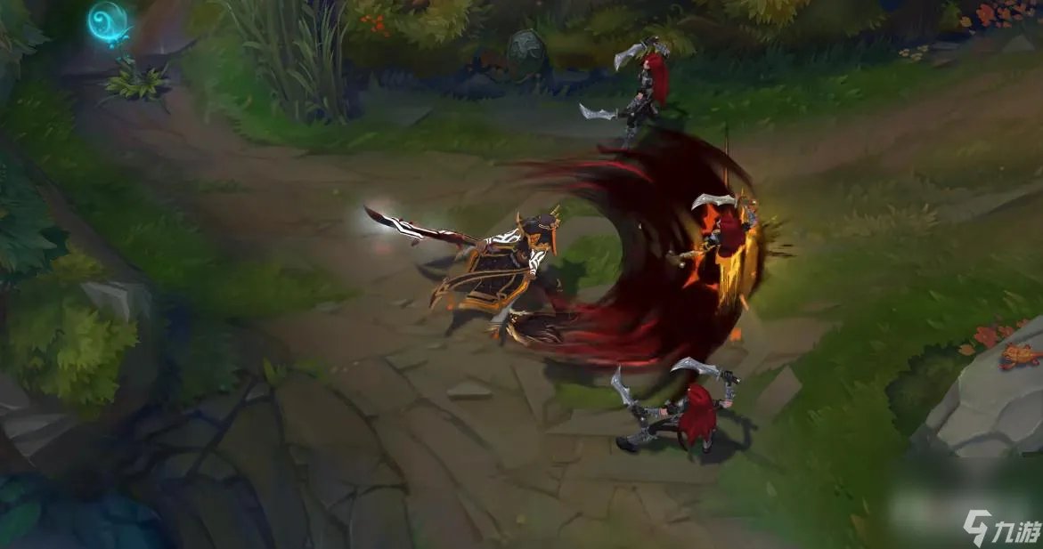 《英雄联盟》墨之影武者剑圣皮肤特效一览