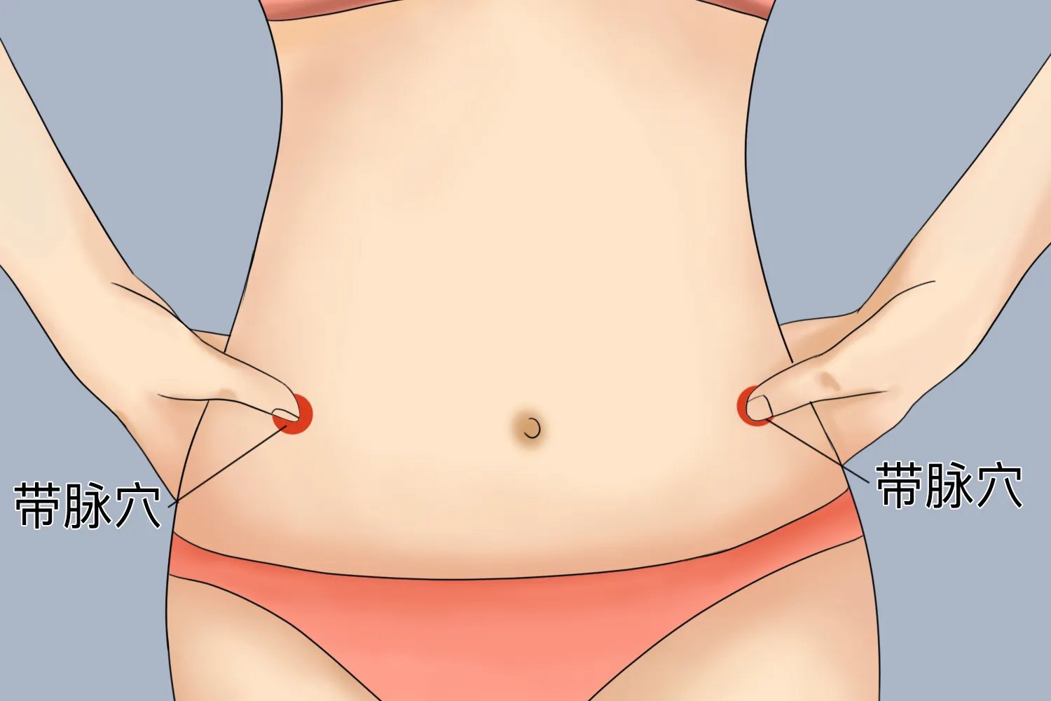 带脉的位置与作用和功效