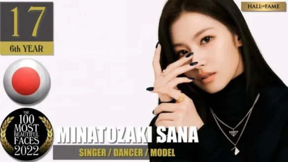 2022年全球最美面孔TOP100出炉！