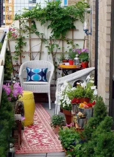 20款入户花园装修效果图,推门即见的风景