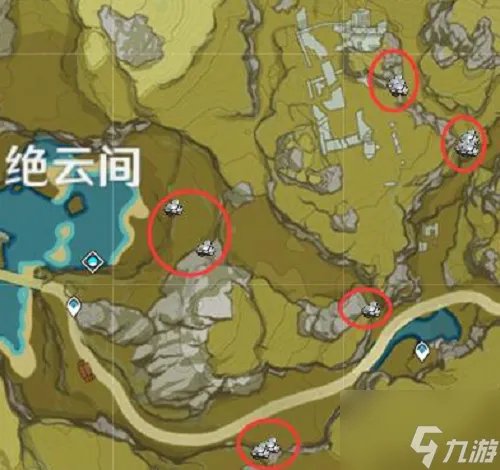 原神白铁矿哪里采集 白铁矿采集分布图