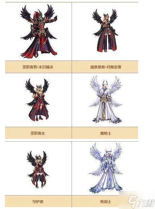 《dnf》天空套1到12套外观一览