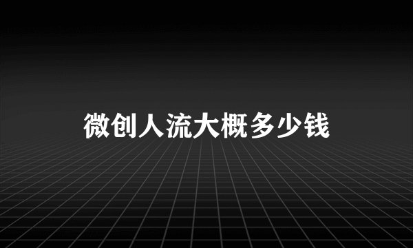 微创人流大概多少钱