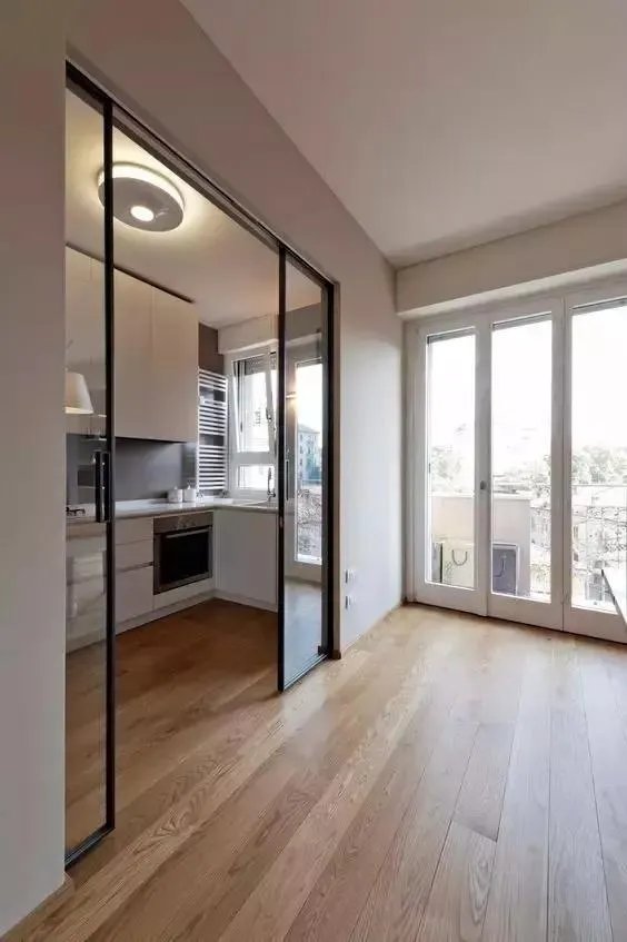 8款室内推拉门效果图，推开的空间大有不同！