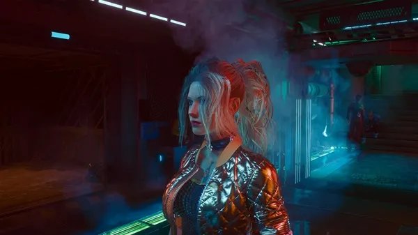 《赛博朋克2077》金发美女捏脸数据分享