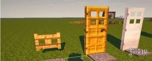 《我的世界》手游自动感应门制作方法