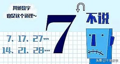 7的倍数有哪些？