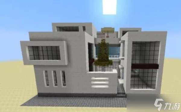 我的世界别墅设计图教程